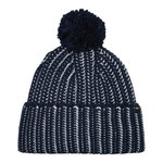 Eisbär Wintermütze Ronda (Pompon) - Merinomix - nachtblau - 1 Stück