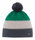 Czapka zimowa Eisbär (pompon) Star Pompon RL zielona/kremowa/szara
