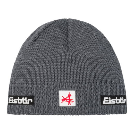 Eisbär Wintermütze (Beanie) Trop Ski Austria - Merinomix - anthrazitgrau - 1 Stück