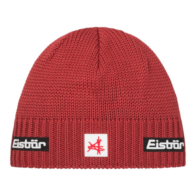 Eisbär Wintermütze (Beanie) Trop Ski Austria - Merinomix - rot - 1 Stück
