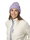 Polar Bear Winter Hat (Beanie) Alea - coarse ribbed structure - ladies violet - 1 piece
