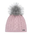 Eisbär Strickmütze (Pompon) Afra Lux - pink