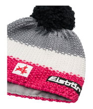 Polar Bear Winter Hat (Pom Pom) Star SA Kids - pink/white/grey - 1 piece