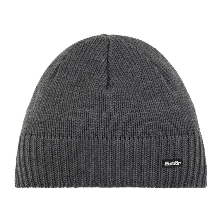 Eisbär Wintermütze (Beanie) Trop XL mit warmen Innenfleece anthrazitgrau Herren