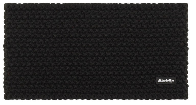 Polar Bear Headband Jamie (Width 13.5cm) - Lined with Fleece - Black - 1 Piece