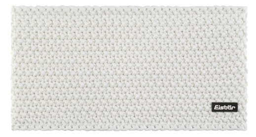 Eisbär Stirnband Jamie (Breite 13.5cm) - Futter aus Fleece - weiss - 1 Stück