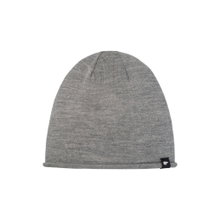 Eisbär Mütze (Beanie) Merinowolle Oversize Pulse grau - 1 Stück