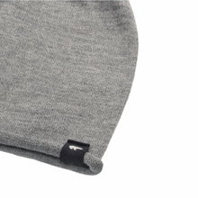 Eisbär Mütze (Beanie) Merinowolle Oversize Pulse grau - 1 Stück