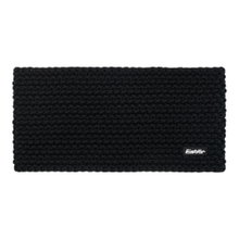 Eisbär Stirnband Jamie (Breite 13.5cm) - Futter aus Fleece - schwarz - 1 Stück