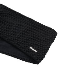Eisbär Stirnband Jamie (Breite 13.5cm) - Futter aus Fleece - schwarz - 1 Stück