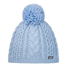 Eisbär Strickmütze (Pompon) Afra Damen - hellblau - 1 Stück