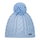 Eisbär Strickmütze (Pompon) Afra Damen - hellblau - 1 Stück