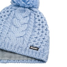 Eisbär Strickmütze (Pompon) Afra Damen - hellblau - 1 Stück