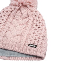 Eisbär Strickmütze (Pompon) Afra Damen - pink/rosa - 1 Stück