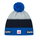Eisbär Wintermütze Star SA (Pompon) - Merinomix - blau/nachtblau/grau - 1 Stück