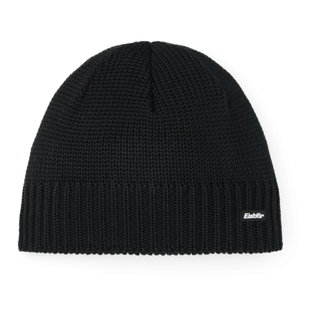 Eisbär Wintermütze (Beanie) Trop Strickmuster Merinowolle - schwarz - 1 Stück