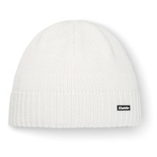 Polar Bear Winter Hat (Beanie) Trop Knit Pattern Merino Wool - white - 1 piece