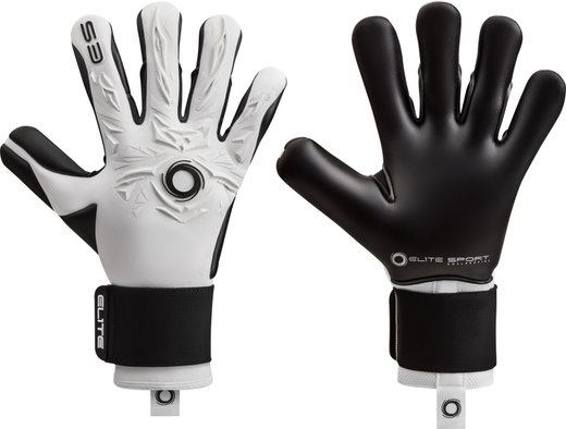 Elite Sport Torwarthandschuhe Neo Revolution X - 4mm Ultra GTech Pro Latex für außergewöhnlichen Grip - weiss/schwarz