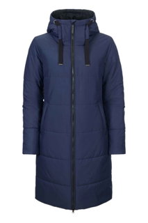 Elkline Winter Quilted Coat Comfort (warmly padded, comfortable) dark blue ladies