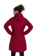 Elkline Wintermantel Apres Ski (winddicht, wasserdicht) rot melange Damen