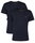 Emporio Armani Shirt Crew Neck (Baumwolle) Unterwäsche navyblau Herren - 2er Pack