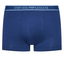 Emporio Armani Unterwäsche Boxershorts Trunk Cotton blau/dunkelblau gemustert Herren - 3 Stück