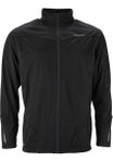 Endurance Fahrrad-Regenjacke Cluson Membrane (wasserdicht) schwarz Herren