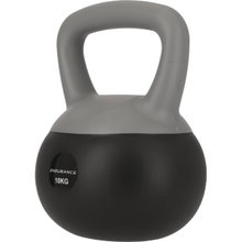 Endurance Ball Dumbbell Silicone Kettlebell black/charcoal 10kg - 1 piece -