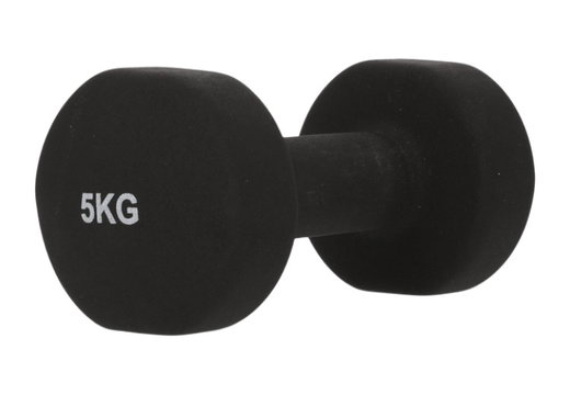 Endurance Kurzhantel Dumbbell schwarz 5kg - 1 Stück -