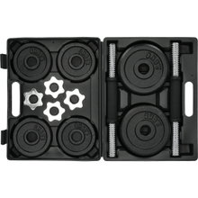 Endurance Dumbbell Weight Set black 2x10kg