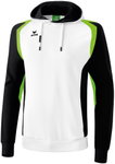 Erima Hoodie Razor 2.0 weiss/schwarz/grün Herren
