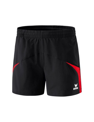Erima Tennishose Short Razor 2.0 kurz schwarz/rot Damen