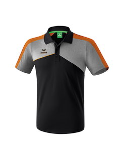 Erima Sport-Polo Premium One 2.0 schwarz/grau Herren