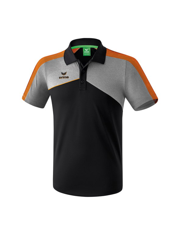 Erima Sport Polo Premium One 2.0 black/gray Men