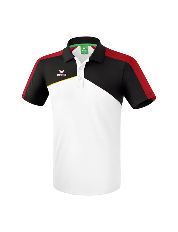 Erima Sport-Polo Premium One 2.0 weiss/schwarz Herren