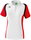Erima Tennis-Polo Razor 2.0 weiss/rot Damen
