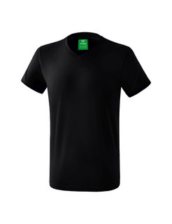 Erima Sport T-shirt Basic Style (100% Cotton, V-neck) black Men