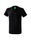 Erima Sport-Tshirt Basic Style (100% Baumwolle, V-Ausschnitt) schwarz Herren