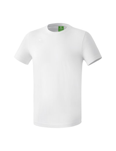 Erima Sport-Tshirt Basic Teamsport (100% Baumwolle) weiss Herren