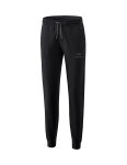 Erima Freizeithose Pant Essential Sweat (Mischgewebe) lang schwarz Damen