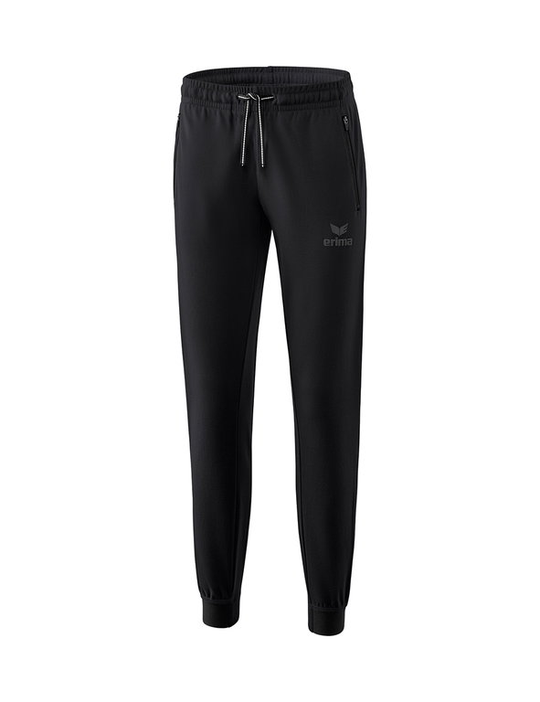 Erima Freizeithose Pant Essential Sweat (Mischgewebe) lang schwarz Damen