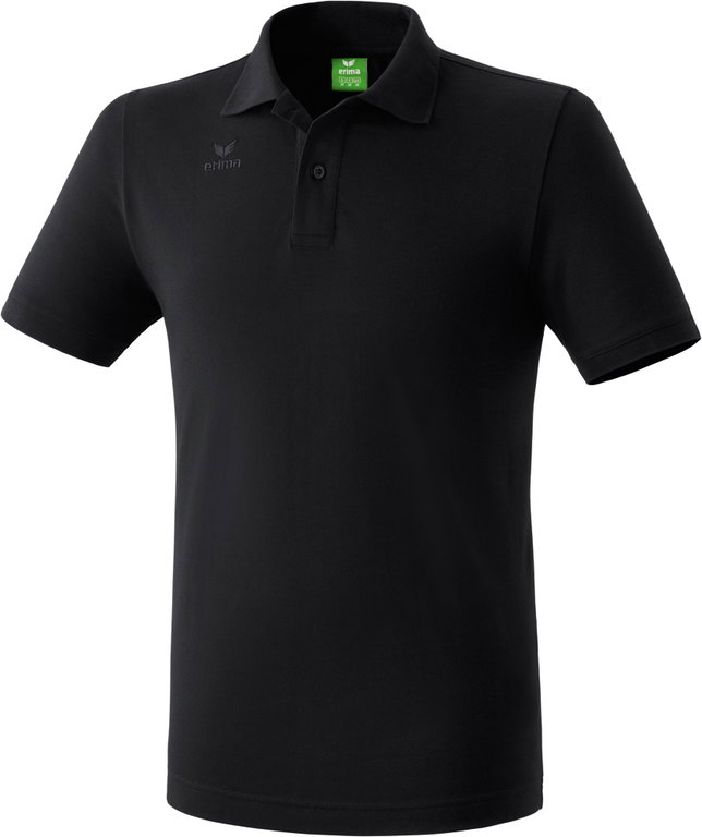 Erima Polo Freizeit Teamsport (mieszanka bawełny) czarny mężczyźni