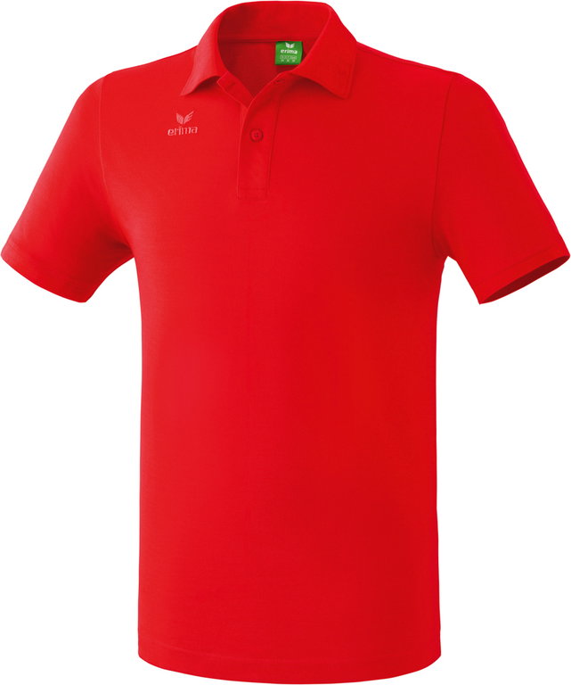 Erima Polo Freizeit Teamsport (mieszanka bawełny) czerwony mężczyźni