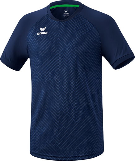 Erima Sport-Tshirt Trikot Madrid (100% Polyester) navyblau Jungen