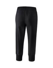 Erima Training Pants 3/4 Pant (100% Polyester, side zip pockets) black Women