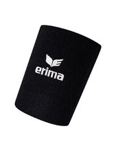 Erima Sweatband Wrist black - 2 pieces