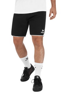 Erima Sporthose Classic 5-C Short (100% Polyester, mit Innenslip) kurz schwarz Herren
