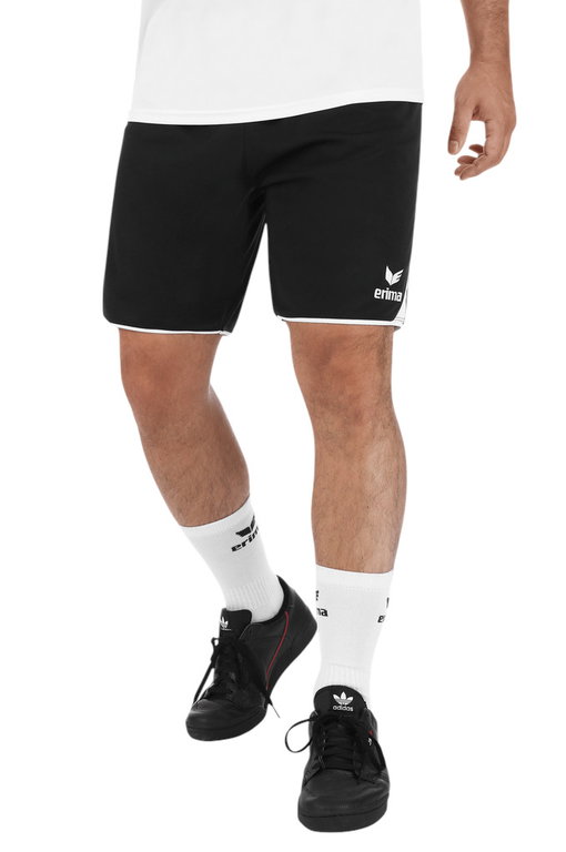 Erima Sporthose Classic 5-C Short (100% Polyester, mit Innenslip) kurz schwarz Herren