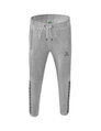 Erima Jogginghose Essential Team Sweathose (weicher Baumwollmix, Reißverschlusstaschen) hellgrau Herren