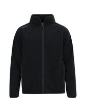Erima fleece jacket team sport (soft, comfortable teddy fleece) black men's
